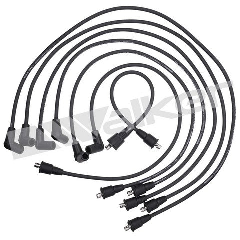 Walker Products Spark Plug Wire Set P/N:924-1258 Fits: Jaguar 340 1967, Jaguar 420 1967, Jaguar Mark 2 66-61, Jaguar Mark Ix 61-60, Jaguar Mark X 66-62, Jaguar Xj 71-69, Jaguar Xj6 77-72, Jaguar Xk150 61-60, Jaguar Xke 71-61 - Image 1