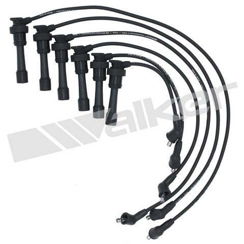 Walker Products Spark Plug Wire Set P/N:924-1349 Fits: Dodge Stealth 96-91, Mitsubishi 3000gt 99-91, Mitsubishi Diamante 95-92 - Image 1