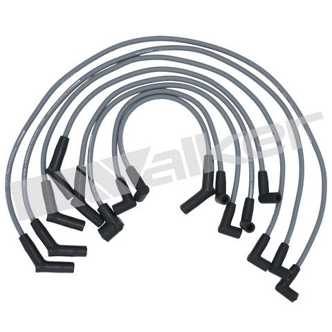 Walker Products Spark Plug Wire Set P/N:924-1372 Fits: Ford F-100 83-82, Ford Granada 1982, Ford Ltd 86-83, Ford Mustang 86-83, Ford Thunderbird 87-82, Lincoln Continental 1982, Mercury Capri 86-83, Mercury Cougar 87-83, Mercury Marquis 86-83 - Image 1