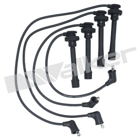 Walker Products Spark Plug Wire Set P/N:924-1460 Fits: Dodge Colt 94-92, Eagle Summit 96-92, Mitsubishi Expo 95-93, Mitsubishi Expo Lrv 94-93, Mitsubishi Galant 98-93, Mitsubishi Mirage 96-93, Plymouth Colt 94-92 - Image 1