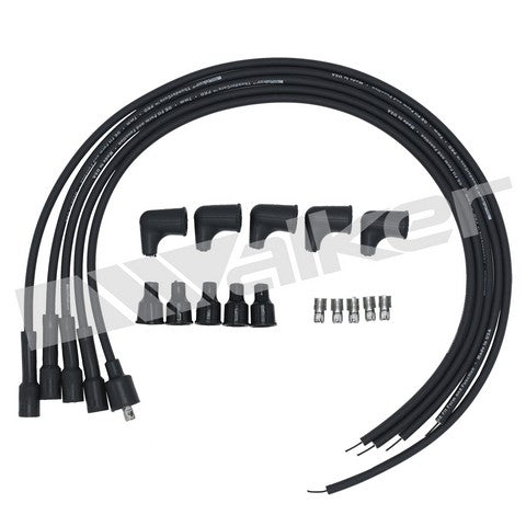 Walker Products Spark Plug Wire Set P/N:924-1550 Fits: Alfa Romeo Alfetta, Alfa Romeo Spider, Alfa Romeo Sport, Alfa Romeo Sprint, Buick Century, Buick Commercial Chassis, Buick Lesabre, Buick Opel, Buick Regal, Buick Roadmaster - Image 1