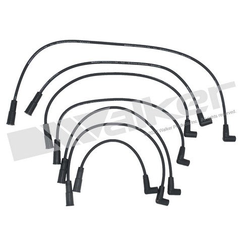 Walker Products Spark Plug Wire Set P/N:924-1799 Fits: Chevrolet Blazer 1995, Chevrolet S10 1995, GMC Jimmy 1995, GMC Sonoma 1995 - Image 1