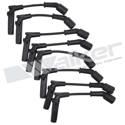 Walker Products Spark Plug Wire Set P/N:924-2049 Fits: Buick Allure, Buick Lacrosse, Buick Rainier, Cadillac Cts, Cadillac Escalade, Chevrolet Avalanche, Chevrolet Corvette, Chevrolet Express 1500, Chevrolet Express 2500, Chevrolet Express 3500 - Image 1