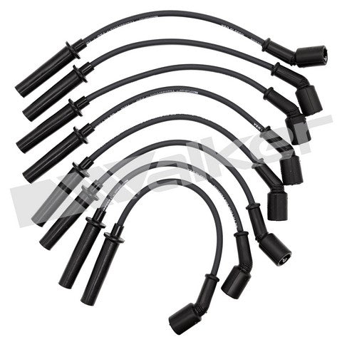 Walker Products Spark Plug Wire Set P/N:924-2077 Fits: Chrysler Aspen 09-08, Dodge Dakota 10-08, Dodge Durango 09-08, Dodge Ram 1500 10-08, Jeep Commander 09-08, Jeep Grand Cherokee 09-08, Ram 1500 13-11, Ram Dakota 2011 - Image 1