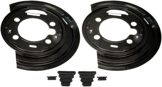 Dorman - OE Solutions Placa Posterior Protectora de Piedras para Frenos P/N:924-234 Fits: Chevrolet Express 2500, Chevrolet Express 3500, Chevrolet Express 4500, Chevrolet Silverado 2500, Chevrolet Silverado 2500 Hd, Chevrolet Silverado 3500 - Image 1