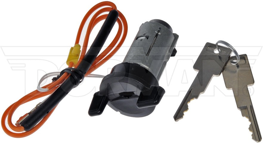Dorman - OE Solutions Cilindro de Cerradura de Ignición P/N:924-896 Fits: Buick Lesabre, Buick Park Avenue, Buick Riviera, Cadillac 60 Special, Cadillac Commercial Chassis, Cadillac Deville, Cadillac Eldorado, Cadillac Fleetwood, Cadillac Seville - Image 1