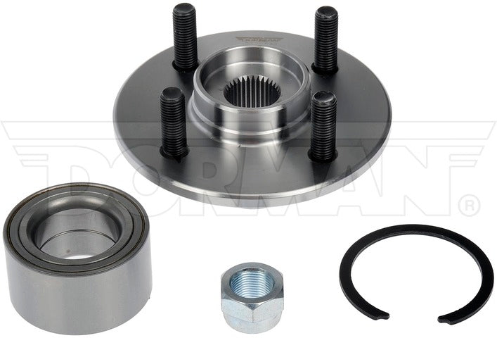 Dorman - OE Solutions Ensamble de Cubo y Rodamiento de Rueda P/N:930-637 Fits: Saturn Sc1 02-94, Saturn Sc2 02-94, Saturn Sl 02-94, Saturn Sl1 02-94, Saturn Sl2 02-94, Saturn Sw1 99-94, Saturn Sw2 01-94 - Image 1