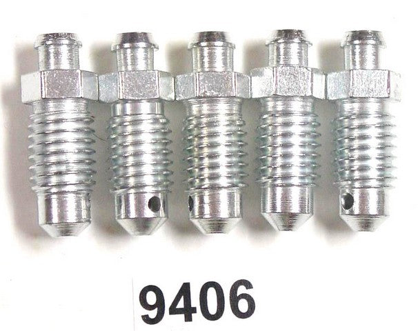 Better Brake Parts Brake Bleeder Screw P/N:9406K Fits: Buick Century, Buick Commercial Chassis, Buick Electra, Buick Lesabre, Buick Park Avenue, Buick Reatta, Buick Regal, Buick Rendezvous, Buick Riviera - Image 1