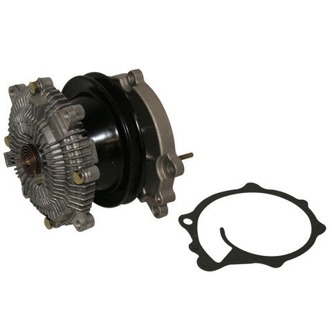 GMB Engine Water Pump with Fan Clutch P/N:950-2070 Fits: Nissan 200sx 83-77, Nissan 510 81-78, Nissan 610 76-74, Nissan 620 79-75, Nissan 620 Pickup 1974, Nissan 710 77-75, Nissan 720 86-80, Nissan D21 89-86, Nissan Pathfinder 88-87 - Image 1