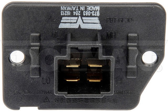 Dorman - OE Solutions Kit de Resistencia para Motor del Soplador de Calefacción, Ventilación y A/C P/N:973-083 Fits: Hyundai Accent 11-99, Hyundai Santa Fe 23-19 - Image 4