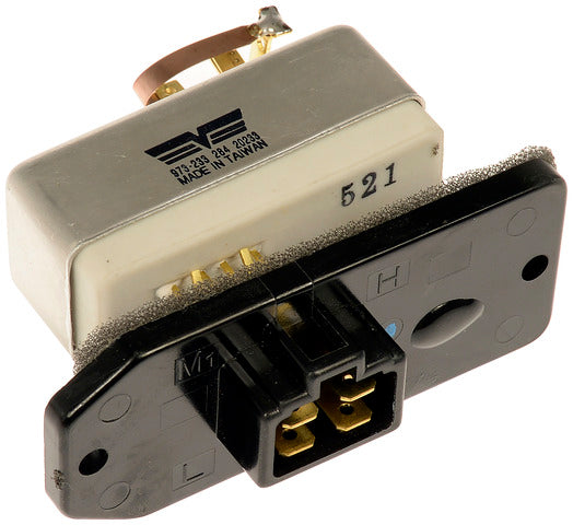 Dorman - OE Solutions Resistencia para Motor del Soplador de Calefacción, Ventilación y A/C P/N:973-233 Fits: Dodge Ram 1500 08-02, Dodge Ram 2500 09-03, Dodge Ram 3500 10-03, Dodge Ram 4500 10-08, Dodge Ram 5500 10-08 - Image 1