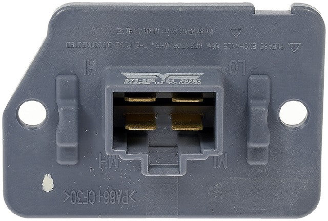 Dorman - OE Solutions Resistencia para Motor del Soplador de Calefacción, Ventilación y A/C P/N:973-966 Fits: Kia Soul 19-10 - Image 2