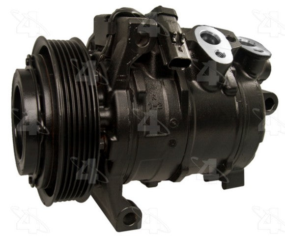 Four Seasons A/C Compressor P/N:97314 Fits: Chrysler 300 13-11, Dodge Challenger 14-11, Dodge Charger 13-11, Dodge Durango 15-11, Jeep Grand Cherokee 21-11, Jeep Grand Cherokee L 2021 - Image 1