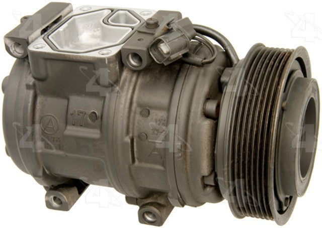 Four Seasons A/C Compressor P/N:97334 Fits: Land Rover Discovery 04-99, Land Rover Range Rover 05-99 - Image 1