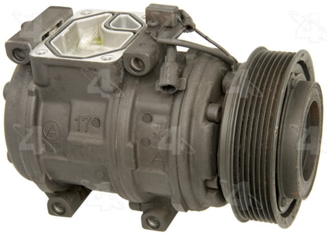 Four Seasons A/C Compressor P/N:97342 Fits: Jaguar Vanden Plas 03-98, Jaguar Xj8 03-98, Jaguar Xjr 03-98, Jaguar Xk8 06-00, Jaguar Xkr 06-00 - Image 1
