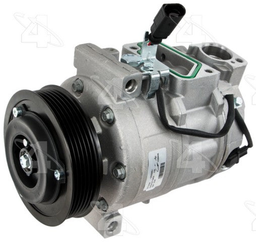 Four Seasons A/C Compressor P/N:97348 Fits: Audi A4, Audi A4 Quattro, Audi A6, Audi A6 Quattro, Audi Q5, Audi Q7, Porsche Cayenne, Seat Altea - Image 1