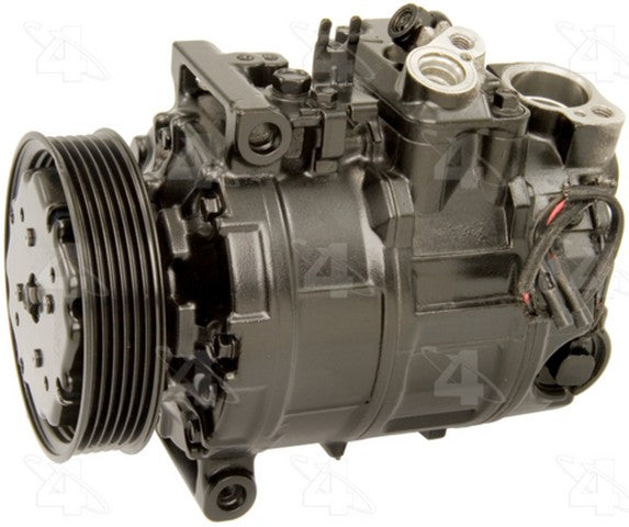 Four Seasons A/C Compressor P/N:97354 Fits: Audi A4 2002, Audi A4 Quattro 2002, Audi A6 04-02, Audi A6 Quattro 04-02 - Image 1