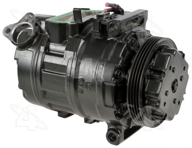 Four Seasons A/C Compressor P/N:97358 Fits: BMW 545i 05-04, BMW 550i 09-06, BMW 645ci 05-04, BMW 650ci 09-06, BMW 650i 09-06, BMW 745i 05-02, BMW 745li 05-02, BMW 750i 09-06, BMW 750li 09-06, BMW 760i 06-04, BMW 760li 09-03, BMW Alpina B7 08-07 - Image 1
