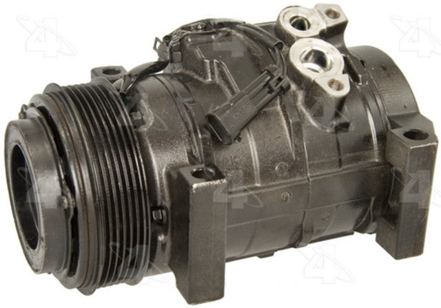 Four Seasons A/C Compressor P/N:97369 Fits: Chevrolet Express 1500, Chevrolet Express 2500, Chevrolet Express 3500, Chevrolet Express 4500, Chevrolet Silverado 2500 Hd, Chevrolet Silverado 2500 Hd Classic, Chevrolet Silverado 3500 - Image 1