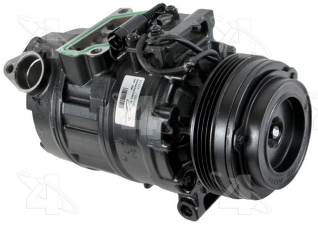 Four Seasons A/C Compressor P/N:97377 Fits: BMW 325ci 2003, BMW 325i 2003, BMW 325xi 2003, BMW 330ci 06-03, BMW 330i 06-03, BMW 330xi 06-03, BMW X3 06-04 - Image 1
