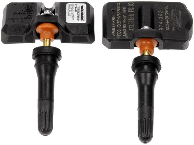 Dorman - OE Solutions Sistema de monitoreo de presión de neumáticos (TPMS) kit de válvula-universal P/N:974-900 Fits: Acura Mdx, Acura Rdx, Acura Rl, Acura Tl, Acura Tsx, Acura Zdx, Audi A3, Audi A4, Audi A4 Quattro, Audi A5 - Image 1