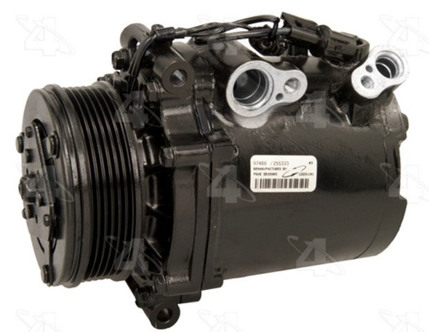 Four Seasons A/C Compressor P/N:97486 Fits: Mitsubishi Lancer 11-08, Mitsubishi Outlander 09-07 - Image 1