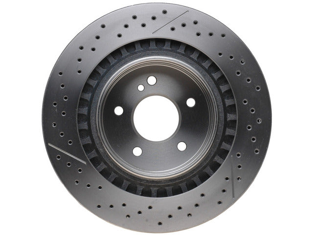 Raybestos Brakes Disc Brake Rotor P/N:980555 Fits: Mercedes-benz Clk55 Amg 06-05, Mercedes-benz Clk63 Amg 09-07, Mercedes-benz Slk55 Amg 10-05 - Image 2