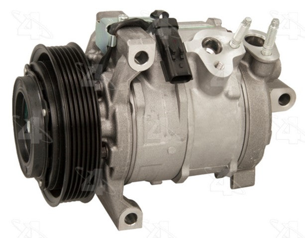Four Seasons A/C Compressor P/N:98314 Fits: Chrysler 300 13-11, Dodge Challenger 14-11, Dodge Charger 13-11, Dodge Durango 15-11, Jeep Grand Cherokee 21-11, Jeep Grand Cherokee L 2021 - Image 1