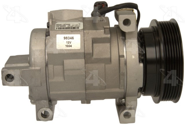 Four Seasons A/C Compressor P/N:98346 Fits: Chrysler 300 10-05, Dodge Challenger 10-08, Dodge Charger 10-06, Dodge Magnum 08-05, Jeep Grand Cherokee 10-05 - Image 3