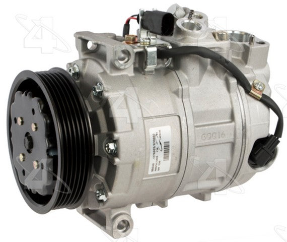 Four Seasons A/C Compressor P/N:98348 Fits: Audi A3, Audi A3 Quattro, Audi A4, Audi A4 Quattro, Audi A6, Audi A6 Quattro, Audi Q5, Audi Q7 - Image 1