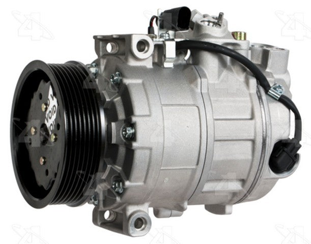 Four Seasons A/C Compressor P/N:98379 Fits: Audi A8 Quattro, Porsche Cayenne, Volkswagen Passat, Volkswagen Phaeton, Volkswagen Touareg - Image 1