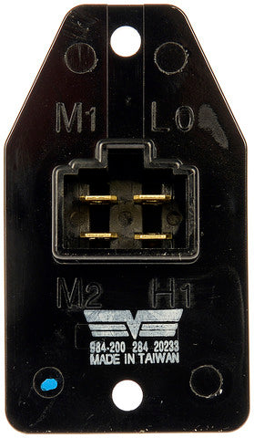 Dorman - OE Solutions Resistencia para Motor del Soplador de Calefacción, Ventilación y A/C P/N:984-200 Fits: Honda Civic 91-88, Honda Crx 91-88 - Image 4