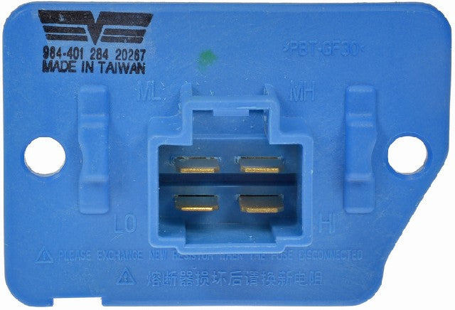 Dorman - OE Solutions Resistencia para Motor del Soplador de Calefacción, Ventilación y A/C P/N:984-401 Fits: Hyundai Elantra 06-01, Hyundai Santa Fe 06-01, Hyundai Sonata 2005, Hyundai Tiburon 08-03, Hyundai Tucson 09-05 - Image 4