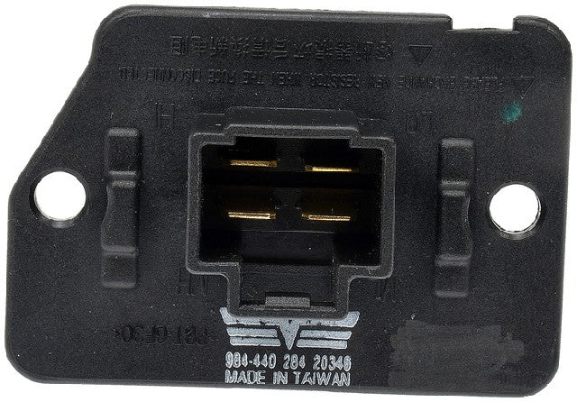 Dorman - OE Solutions Resistencia para Motor del Soplador de Calefacción, Ventilación y A/C P/N:984-440 Fits: Hyundai Accent 11-05 - Image 4