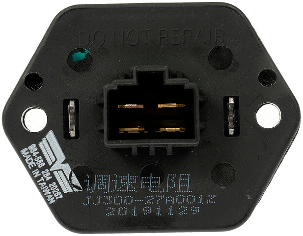 Dorman - OE Solutions Resistencia para Motor del Soplador de Calefacción, Ventilación y A/C P/N:984-568 Fits: Kia Rio 11-06, Kia Rio5 11-06, Kia Rondo 10-07, Kia Spectra 09-08, Kia Spectra5 09-08 - Image 4
