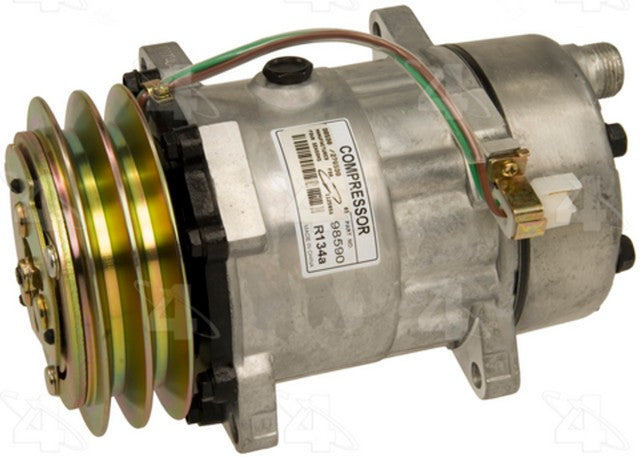 Four Seasons A/C Compressor P/N:98590 Fits: Volkswagen Corrado 92-90, Volkswagen Golf 92-90, Volkswagen Jetta 92-91, Volkswagen Passat 92-90 - Image 1
