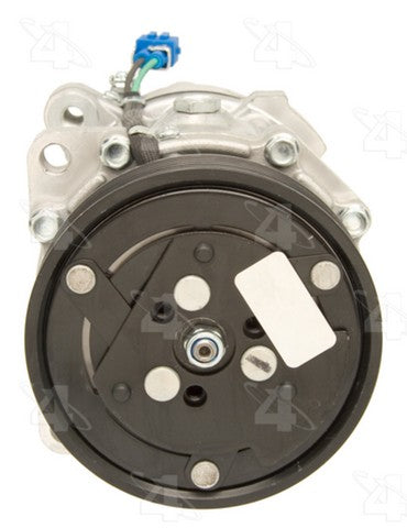 Four Seasons A/C Compressor P/N:98591 Fits: Volkswagen Cabrio 02-95, Volkswagen Golf 99-93, Volkswagen Jetta 99-93, Volkswagen Passat 1993, Volkswagen Passat 97-95 - Image 5