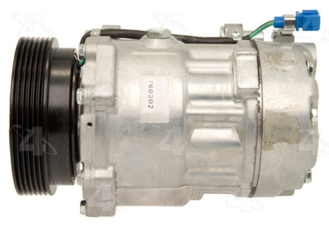Four Seasons A/C Compressor P/N:98591 Fits: Volkswagen Cabrio 02-95, Volkswagen Golf 99-93, Volkswagen Jetta 99-93, Volkswagen Passat 1993, Volkswagen Passat 97-95 - Image 2