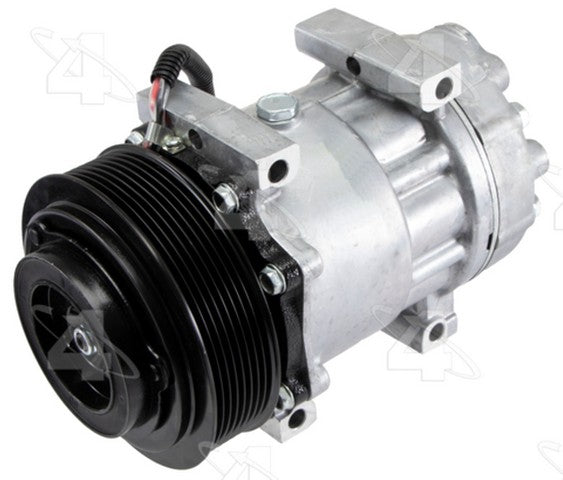 Four Seasons A/C Compressor P/N:98593 Fits: Volvo Vhd 14-11, Volvo Vnl 17-04, Volvo Vnm 14-11, Volvo Vnx 2014 - Image 1