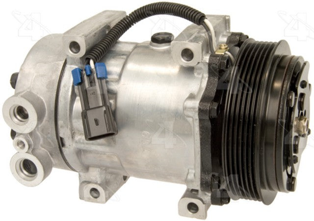 Four Seasons A/C Compressor P/N:98596 Fits: Kenworth T600a 2007, Kenworth T800 07-05 - Image 1
