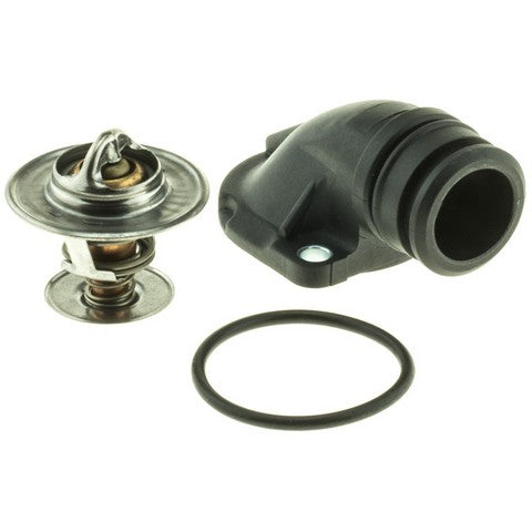 Motorad Engine Coolant Thermostat Housing Assembly P/N:9956KT Fits: Volkswagen Cabrio 02-95, Volkswagen Golf 98-93, Volkswagen Jetta 98-93, Volkswagen Passat 95-93 - Image 1