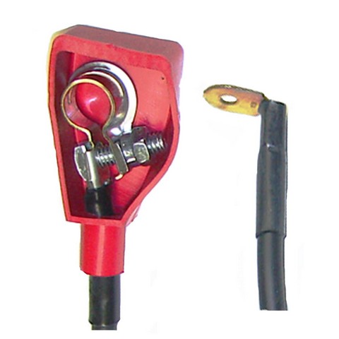 Standard Ignition Battery Cable P/N:A43-4T Fits: Dodge Stealth 96-91, Mitsubishi 3000gt 99-91, Pontiac Lemans 90-89, Pontiac Optima 1990 - Image 2