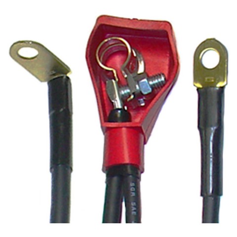 Standard Ignition Battery Cable P/N:A674TA Fits: Ford Bronco 1995, Ford F-150 1995, Ford F-250 1995, Ford Thunderbird 1996, Mercury Cougar 1996 - Image 2