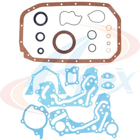 APEX Automobile Parts Inc Engine Conversion Gasket Set P/N:ACS2013 Fits: Dodge Challenger 79-78, Dodge Colt 88-77, Mitsubishi Mirage 88-85, Plymouth Arrow 80-77, Plymouth Champ 82-79, Plymouth Colt 88-83, Plymouth Sapporo 79-78 - Image 1