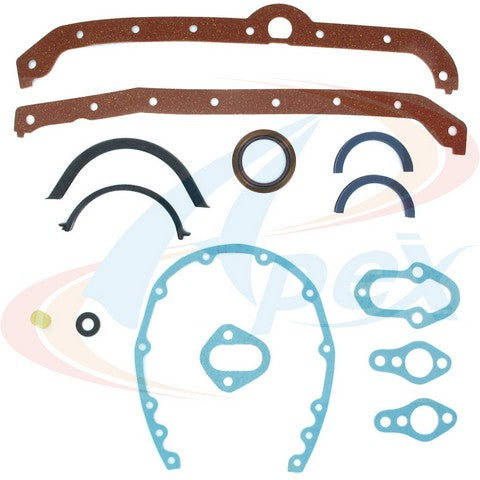APEX Automobile Parts Inc Engine Conversion Gasket Set P/N:ACS3028 Fits: Chevrolet Astro, Chevrolet C10, Chevrolet C20, Chevrolet Caprice, Chevrolet El Camino, Chevrolet G10, Chevrolet G20, Chevrolet G30, Chevrolet Impala, Chevrolet K10 - Image 1