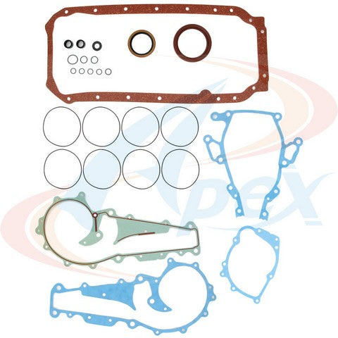 APEX Automobile Parts Inc Engine Conversion Gasket Set P/N:ACS3052 Fits: Cadillac 60 Special 1993, Cadillac Allante 92-87, Cadillac Commercial Chassis 93-85, Cadillac Deville 95-85, Cadillac Eldorado 93-85, Cadillac Fleetwood 92-85, Cadillac Seville 93-85 - Image 1