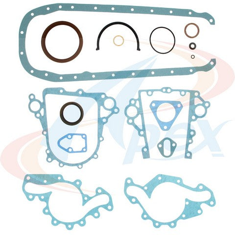 APEX Automobile Parts Inc Engine Conversion Gasket Set P/N:ACS3091 Fits: Chevrolet Blazer, Chevrolet C1500, Chevrolet C1500 Suburban, Chevrolet C2500, Chevrolet C2500 Suburban, Chevrolet C3500, Chevrolet Express 2500, Chevrolet Express 3500, Chevrolet G20 - Image 1