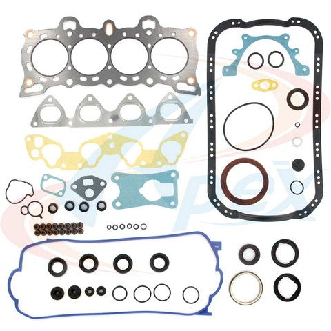 APEX Automobile Parts Inc Engine Gasket Set P/N:AFS1003 Fits: Honda Civic 95-88, Honda Civic Del Sol 95-93, Honda Crx 91-88 - Image 1