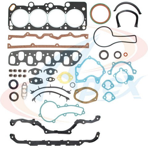 APEX Automobile Parts Inc Engine Gasket Set P/N:AFS11000 Fits: Chrysler Lebaron, Chrysler TOWN &amp; COUNTRY, Dodge 600, Dodge Aries, Dodge Caravan, Dodge Dakota, Dodge Daytona, Dodge Dynasty, Dodge Grand Caravan, Dodge Lancer - Image 1