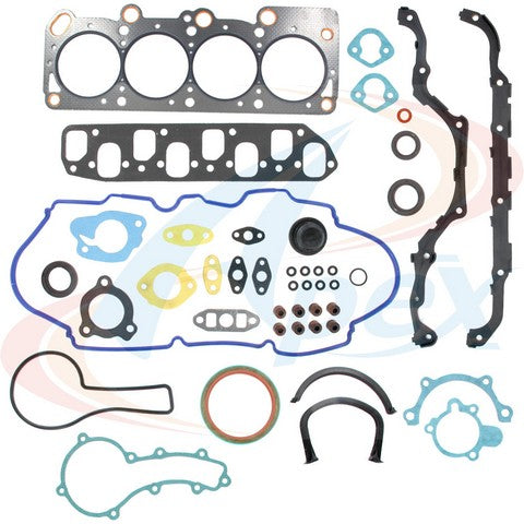 APEX Automobile Parts Inc Engine Gasket Set P/N:AFS11007 Fits: Chrysler Lebaron, Dodge Caravan, Dodge Dakota, Dodge Daytona, Dodge Dynasty, Dodge Grand Caravan, Dodge Lancer, Dodge Shadow, Dodge Spirit, Plymouth Acclaim - Image 1